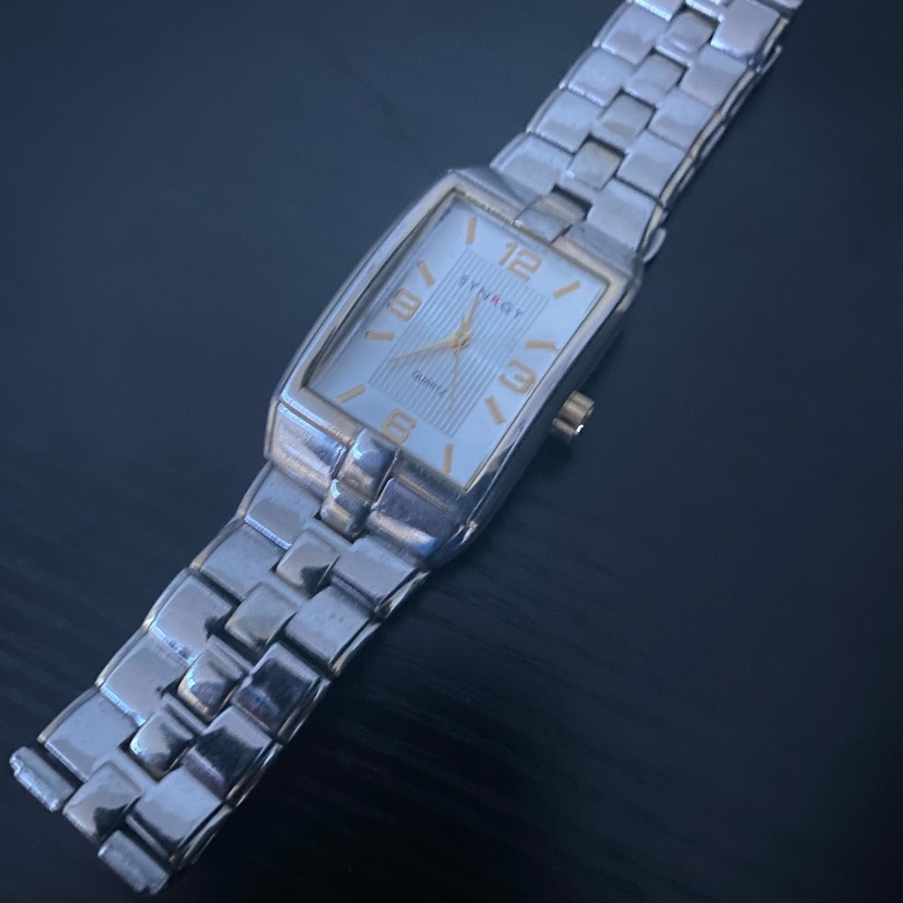 Silver Rectangular Watch - Picture 2 of 3